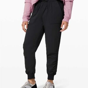 Lululemon Beyond the studio Black Joggers, size 6